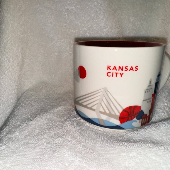 KANSAS CITY Mug STARBUCKS You Are Here Collection - Picture 1 of 5